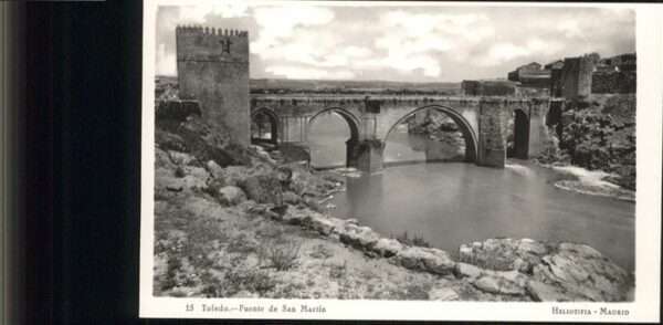 Toledo Castilla-La Mancha Brücke