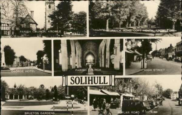 Solihull High Street Brueton Gardens Church Geor