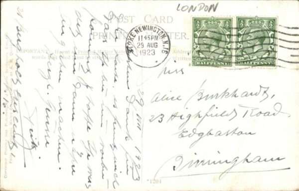 London [Handschriftlich] Admiralty Arch Kutsch – Bild 2