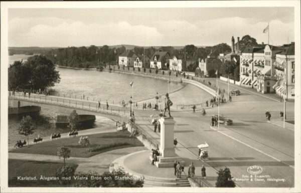 Karlstad Varmlands Lan Älvgatan Västra Bron