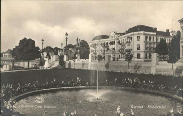 Karlstad Varmlands Lan Stadshotellet Springbrunnen