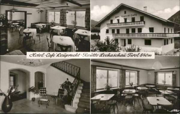 Reutte Tirol Hotel Cafe Leuprecht