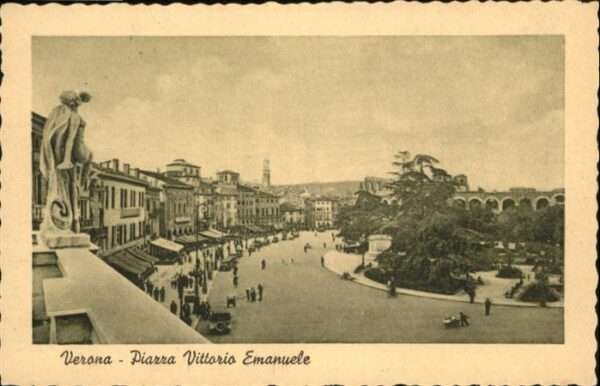 Verona Veneto Piazza Vittorio Emanuele