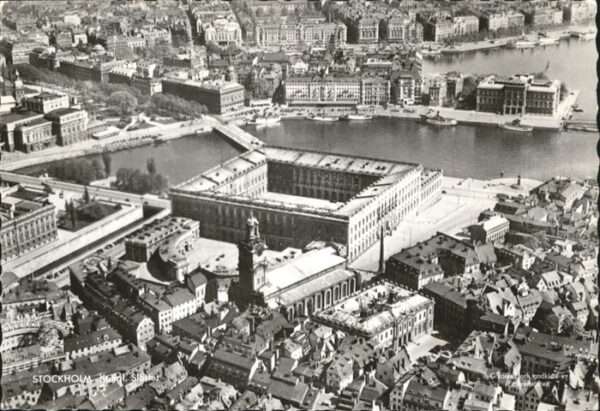 Stockholm Fliegeraufnahme