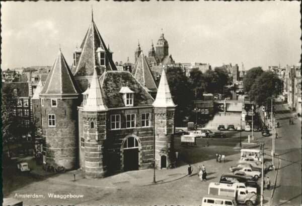 Amsterdam Niederlande Waaggebouw