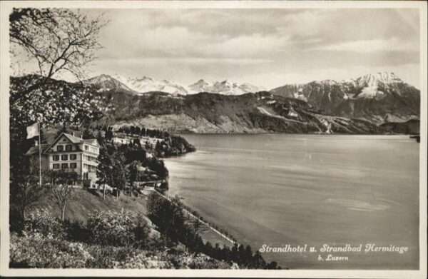 Luzern LU Strand Hotel Hermitage