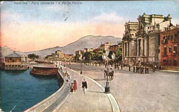 Palermo Sicilia Porta Felice Kutsche