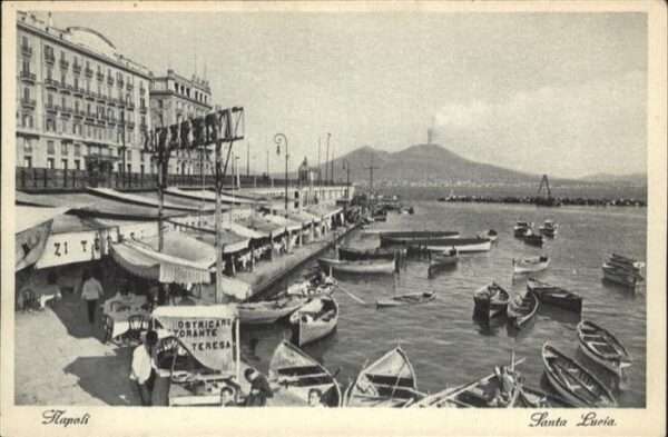 Napoli Neapel Santa Lucia Boot