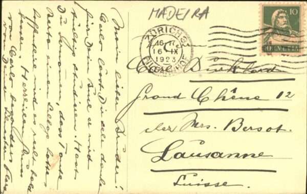 Madeira Portugal [Handschriftlich] – Bild 2