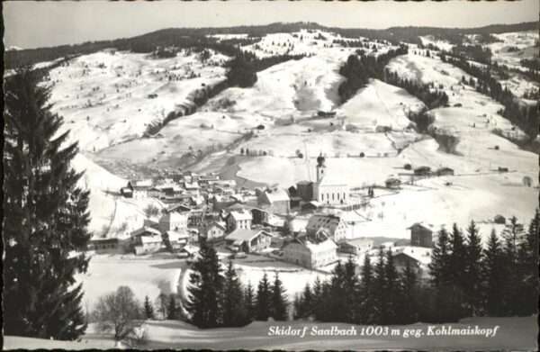 Saalbach-Hinterglemm Skidorf Kohlmaiskopf