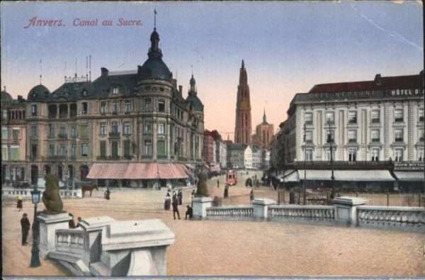 Anvers Antwerpen Canal Sucre