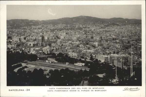 Barcelona Cataluna Parc Montjuich