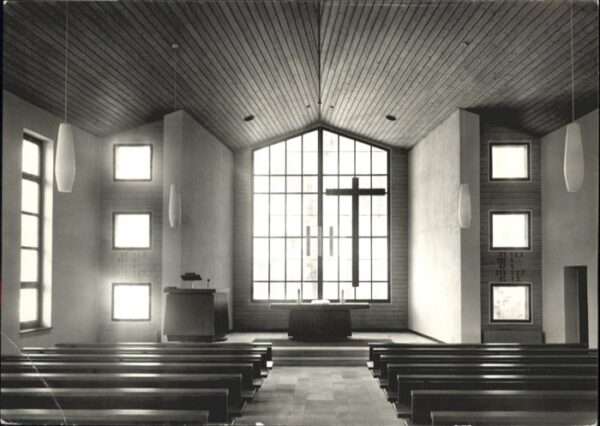 Vaduz Kirche Ebenholz