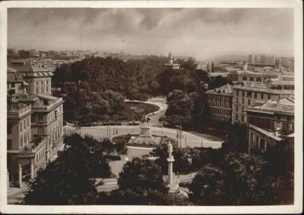 Genova Genua Liguria Coroetto Platz