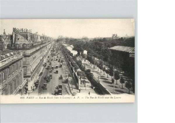 Paris Rue de Rivoli
