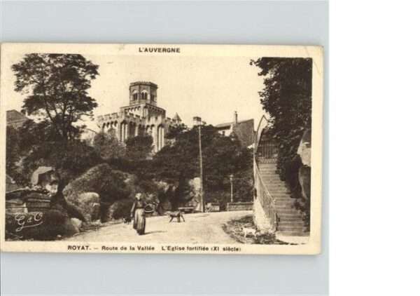 Royat Puy de Dome Eglise