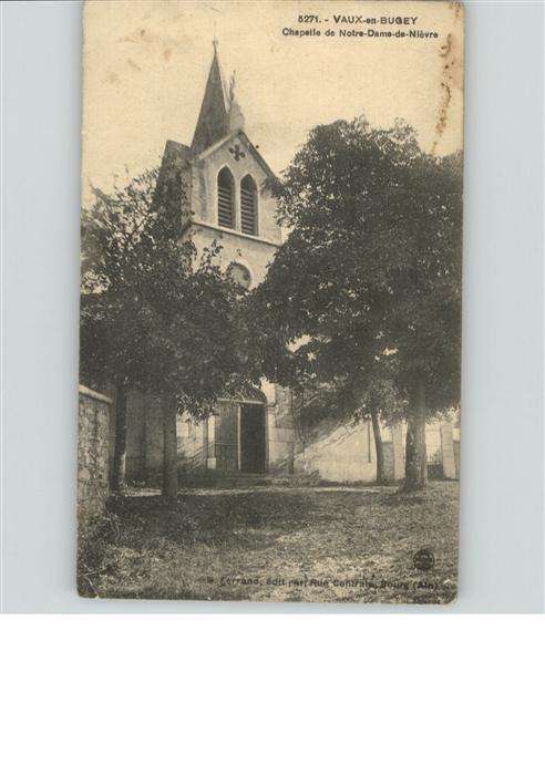 Vaux-en-Bugey Chapelle Notre Dame de Nlevre