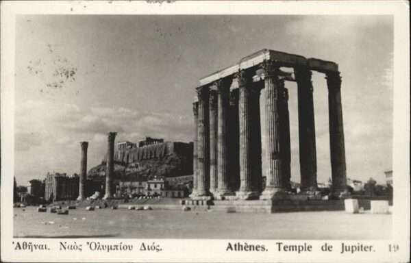 Athenes Athen Temple Jupiter