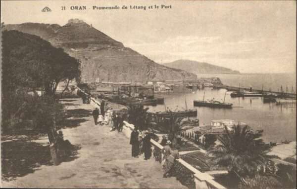 Oran Algerie Promenade Letang Port
