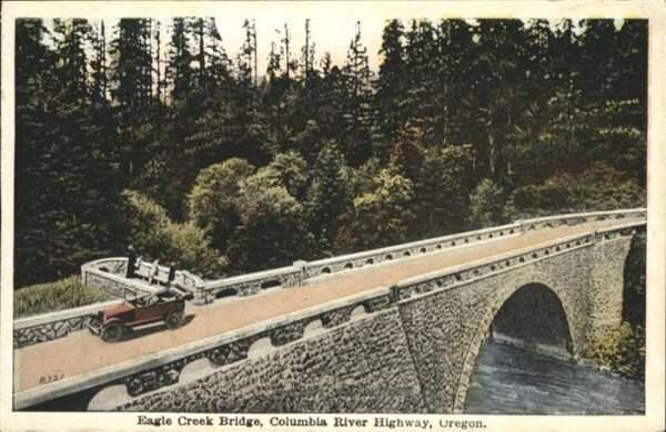 Oregon City Eagle Creek Bridge Columbia Highway