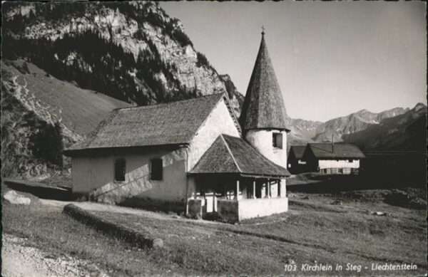 Steg Liechtenstein Kirche