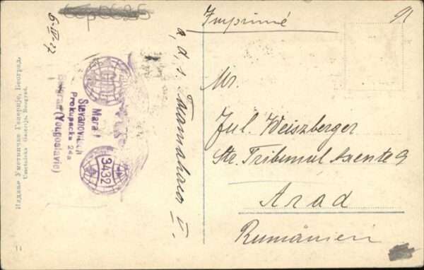 Belgrad Serbien Rue Roi Milan Strassenbahn – Bild 2