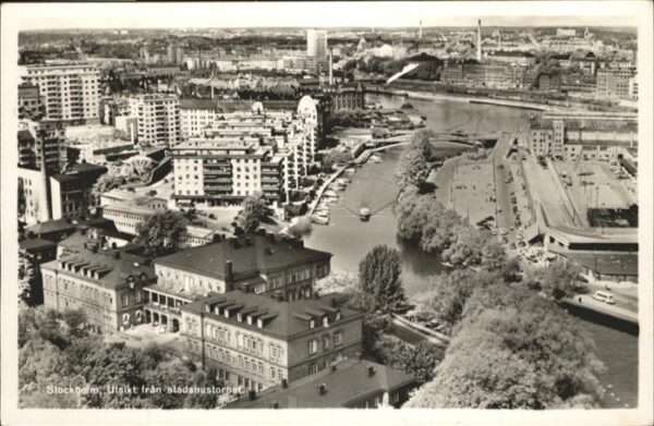 Stockholm Schiff Brücke