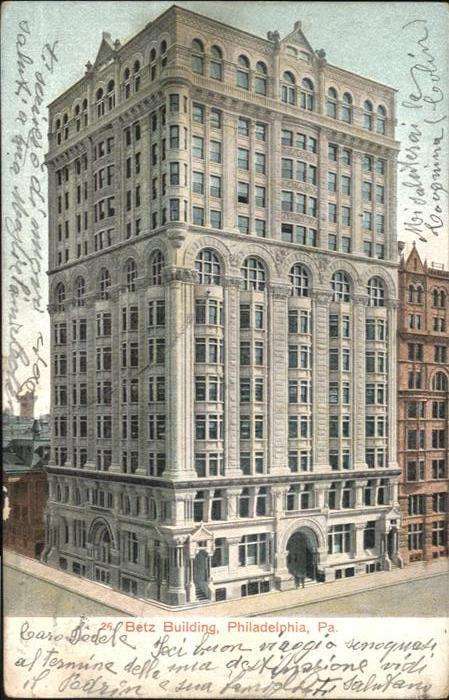 Philadelphia Pennsylvania Betz Building