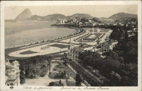 Rio de Janeiro Jardin Praca Paris