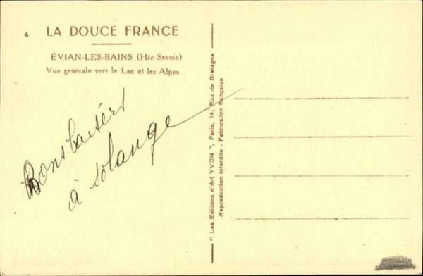 Evian-les-Bains Haute Savoie Schiff – Bild 2