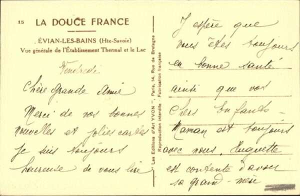 Evian-les-Bains Haute Savoie Etablissement Thermal – Bild 2