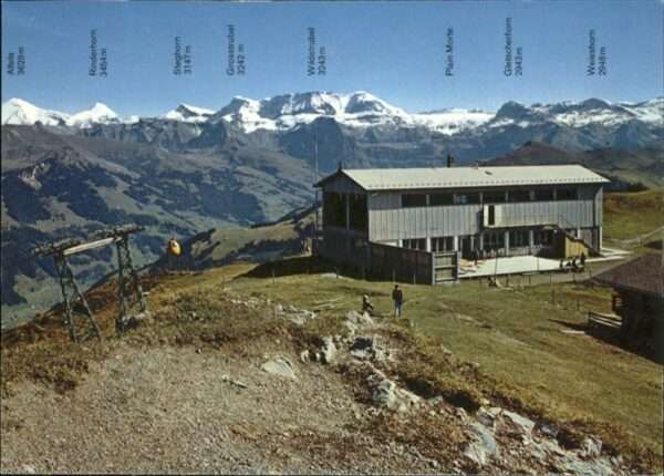Zweisimmen Gondelbahn Rinderberg