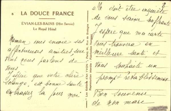 Evian-les-Bains Haute Savoie Royal Hotel – Bild 2