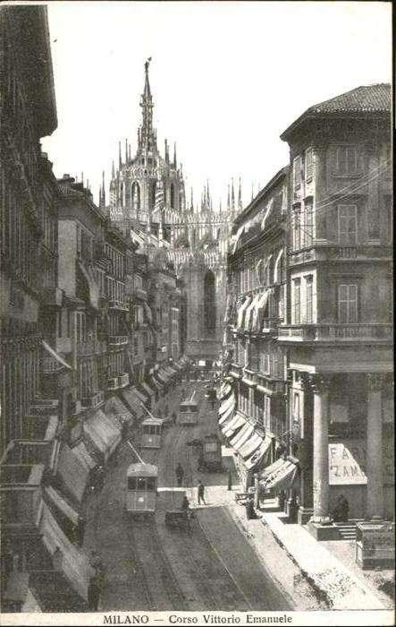 Milano Corso Vittorio Emanuele