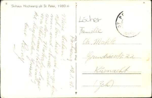 St Peter Plessur Skihaus Hochwang – Bild 2