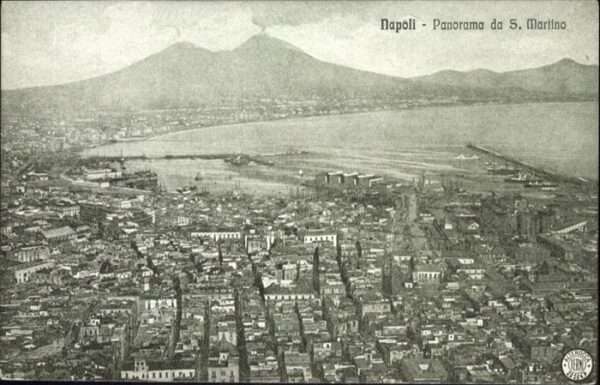 Napoli Neapel S Martino Fliegeraufnahme