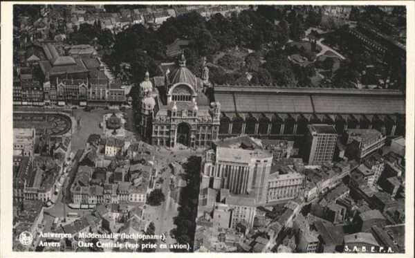Antwerpen Anvers Fliegeraufnahme