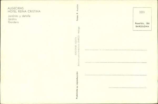 Algeciras Andalucia Hotel Reina Cristina – Bild 2