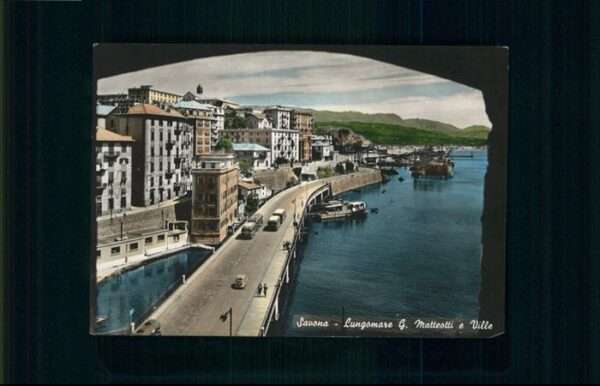 Savona Liguria Lungomare G Matteotti Schiff