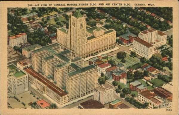 Detroit Michigan Fisher Building Art Center Building