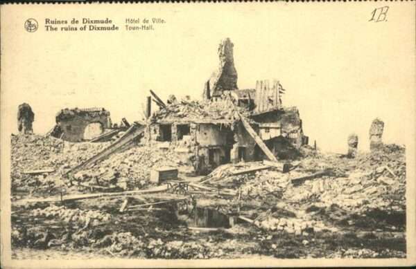 Dixmude Ruines Hotel de Ville