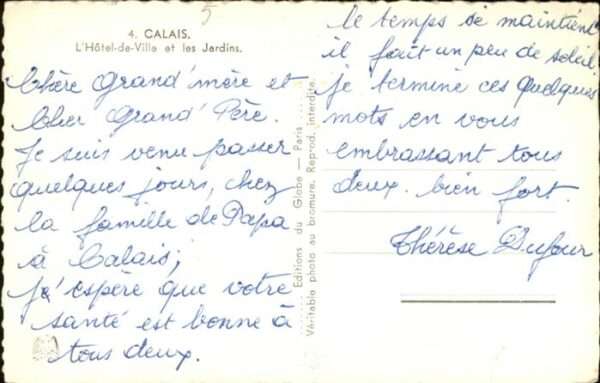 Calais Hotel-de- Ville
Jardins – Bild 2