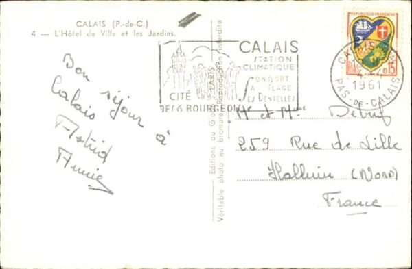 Calais Hotel de Ville
Jardins – Bild 2