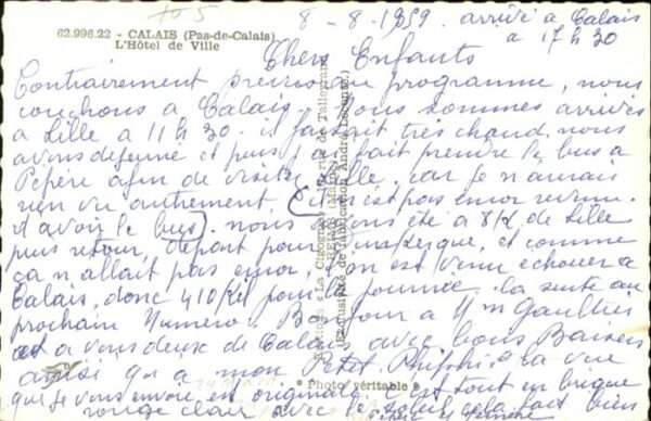 Calais Hotel de Ville – Bild 2