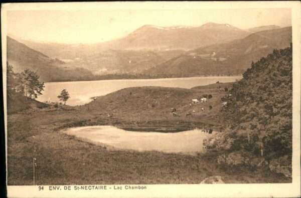Saint-Nectaire Puy de Dome Lac Chambon