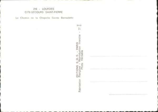 Lourdes Hautes Pyrenees Site-secours Saint-Pierre – Bild 2