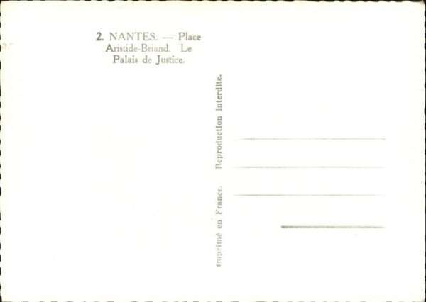 Nantes Loire Atlantique Place Aristide-Briand
Palais de Justic – Bild 2