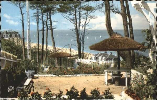 Houlgate Jardin de la villa Titania
Plage