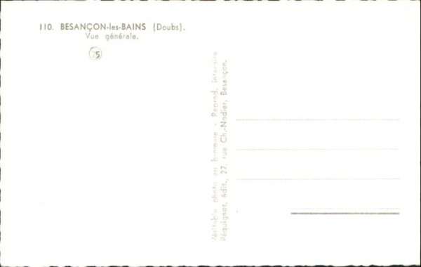 Besancon les Bains Vue generale – Bild 2