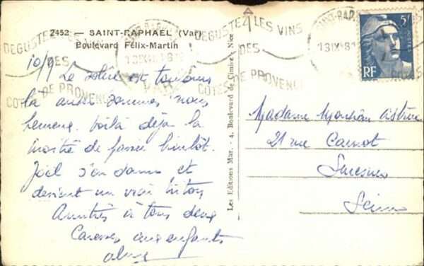Saint-Raphael Var Boulevard Felix-Martin – Bild 2